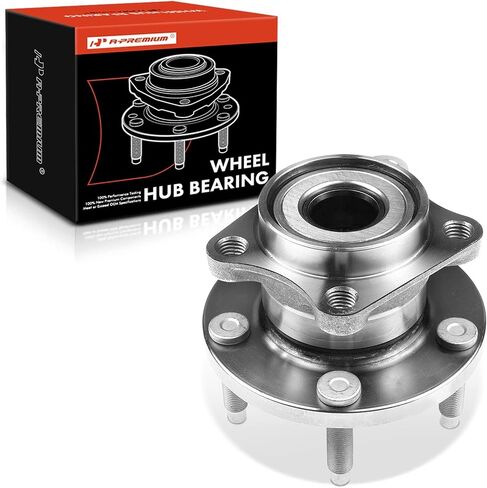 A-Premium الخلفي محمل وتجميع المحور مع 5 lug متوافق مع Ford Edge 2007-2010 & Lincoln MKX 2007-2010 ، 4-WHEEL ABS ، AWD فقط in Saudi Arabia