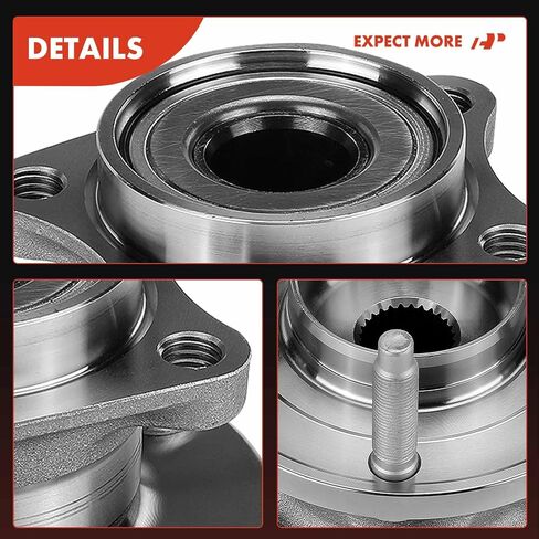 A-Premium الخلفي محمل وتجميع المحور مع 5 lug متوافق مع Ford Edge 2007-2010 & Lincoln MKX 2007-2010 ، 4-WHEEL ABS ، AWD فقط in Saudi Arabia
