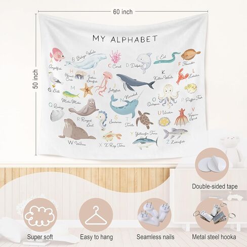 WARDOS Mental Health Tapestry, Inhale Exhale Mental Health Tapestry Wall Hanging, Abstract Watercolor Meditation Wall Blanket Decor for Therapist Counselor Calming Office, 50x60 Inch in Kuwait