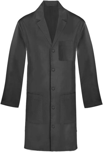 Heedfit Usisex Lab Coat - Snap Front ، طول 40 "، ملاءمة احترافية in Saudi Arabia