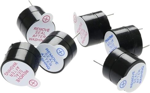 3V/5V/12V طقم الجرس النشط الطويل المغناطيسي الطويل النبرة المنبه Ringer 12x9.5mm mini piezo active piezo in Saudi Arabia