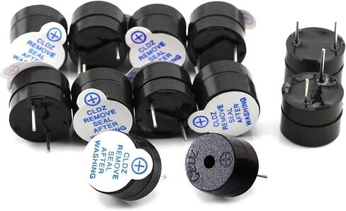 3V/5V/12V طقم الجرس النشط الطويل المغناطيسي الطويل النبرة المنبه Ringer 12x9.5mm mini piezo active piezo in Saudi Arabia