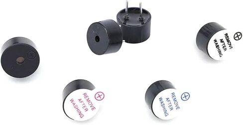 10Pcs/Lot 3V 3.3V 5V 12V Active Buzzer Magnetic Long Continous Beep Tone Alarm Ringer 12 * 9.5 mm MINI Active Piezo Buzzers 2PIN(Passive Buzzer) in Saudi Arabia