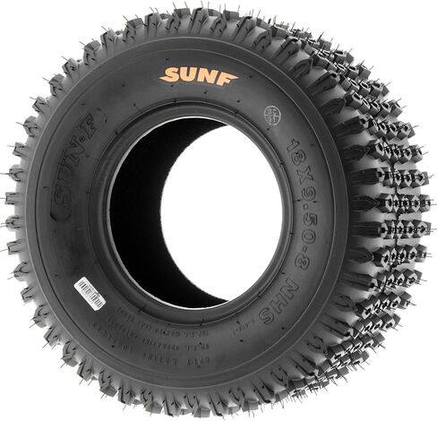 Sunf 18x9.5-8 18x9.5x8 ATV UTV Tyres 6 Ply Light Weight Leless A012 [مجموعة من 2] in Saudi Arabia