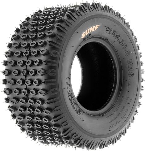Sunf 18x9.5-8 18x9.5x8 ATV UTV Tyres 6 Ply Light Weight Leless A012 [مجموعة من 2] in Saudi Arabia