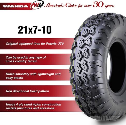WANDA 2 Sport ATV Tires 21x7-10 21x7x10 4PR - 10237 in Saudi Arabia