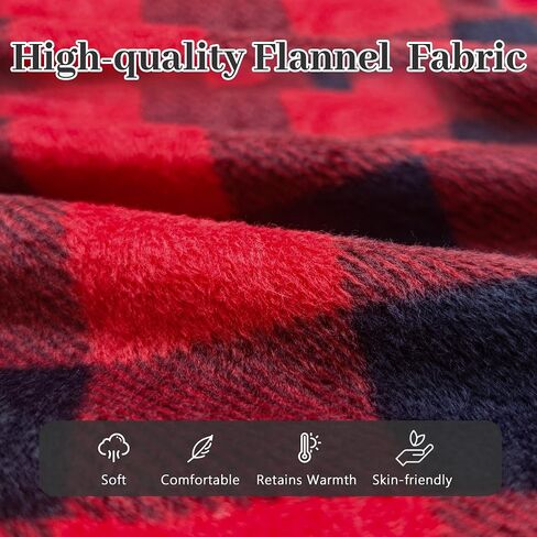 U2SKIIN Womens Flannel Pajama Pants, Soft Plaid Pj Bottoms with Pockets Fleece Lounge Printed Sleepwear Warm in Saudi Arabia