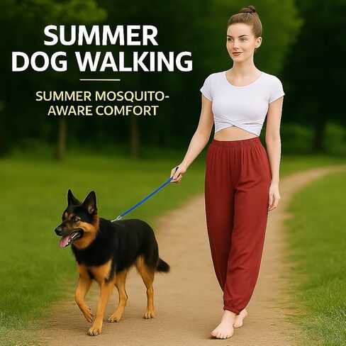 Lovinpet Women's Plus Size Lounge Pants-قيعان بيجاما عريضة عالية الخصر للنوم ، راحة طوال الموسم-2XL إلى 7XL in Saudi Arabia