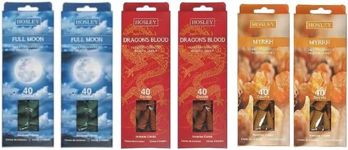 Hosley 240-Pack Dragon’s Bevense Consens ، Essental Oil Stused ، مثالي للتأمل ، العطرية ، المنتجع الصحي ، المنزل ، الحمام ، حفلات الزفاف ، الهدايا in Kuwait