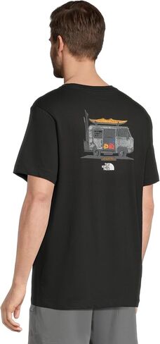 The North Face Men's Evolution Van Life Short Tee | تي شيرت مع الياقات المضلعة والأكمام في الأكمام in Saudi Arabia