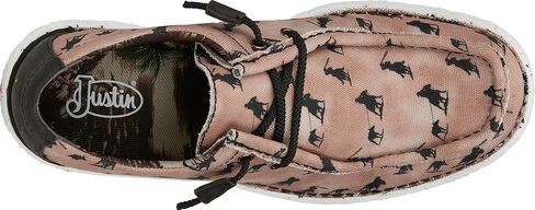 Justin Hazer Print Men's Loafers - Stylish Slip-On Shoes for Casual and Formal Wear, Comfortable and Durable Design in Saudi Arabia