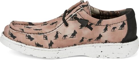 Justin Hazer Print Men's Loafers - Stylish Slip-On Shoes for Casual and Formal Wear, Comfortable and Durable Design in Saudi Arabia
