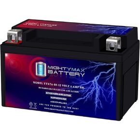 Mighty Max Battery YTX7A-BS Replacement for 2004-09 Yamaha Scooter YJ125T Vino 125 in Saudi Arabia