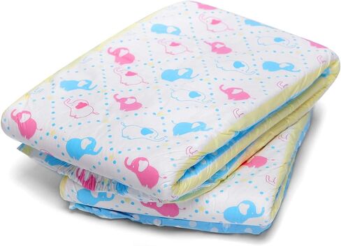 Littleforbig Adult Printed Diaper Briefs 2 Pieces - Little Trunks (Large 36″-46″) in Saudi Arabia