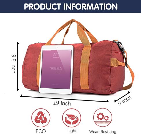 Duffle Bag for Men Personalized Overnight Bags Travel Bag with Durable Canvas Weekender Overnight Bag with Shoe Compartment Custom Groomsmen Gift for Travel Gym Storage Camping Moving (Black) in Saudi Arabia