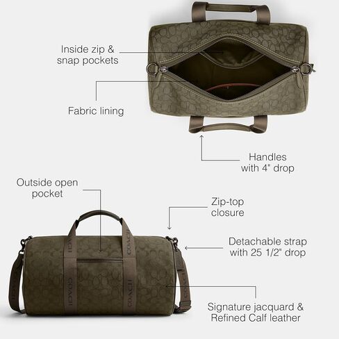 Coach Men's Theo Duffle in Saudi Arabia