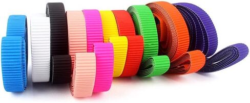 Corrugated Paper Strip in Assorted Colors Corrugated Bright for Craft and DIY Projects 6pc 0.8 * 26.5inch (red) in Kuwait