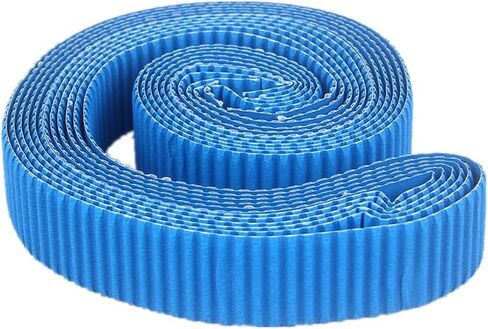 Corrugated Paper Strip in Assorted Colors Corrugated Bright for Craft and DIY Projects 6pc 0.8 * 26.5inch (red) in Kuwait