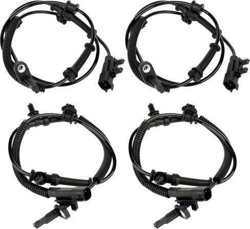 OCPTY Front & Rear Left/Right ABS Wheel Speed Sensor Fit 2011-2012 2014-2015 for Dodge Durango, 2011-2016 for Jeep for Grand Cherokee ALS2059 ALS2064 Pack of 4 in Saudi Arabia