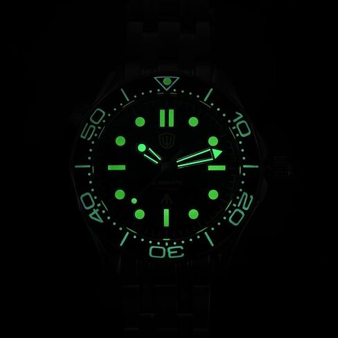 watchdives NH35 Automatic Watches for Men, WD007ST NTTD Dive Watch 39mm Domed Sapphire Crystal Wristwatch 200m Waterproof Watch in Saudi Arabia