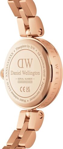 Daniel Wellington Elan Jewelry Watch, 22x28.5mm Round Dial Watch with Crystal for Small Wrist, 316L Stainless Steel Watch Band in Saudi Arabia