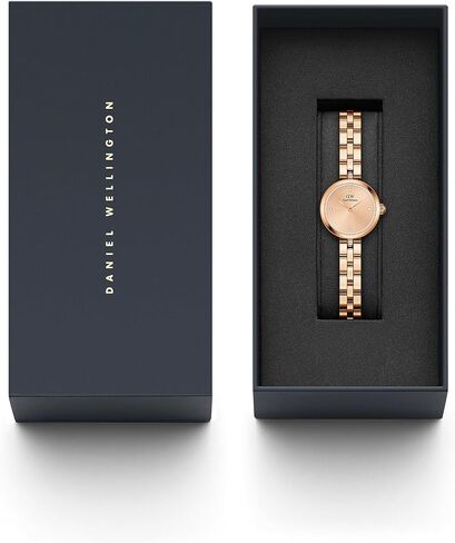 Daniel Wellington Elan Jewelry Watch, 22x28.5mm Round Dial Watch with Crystal for Small Wrist, 316L Stainless Steel Watch Band in Saudi Arabia