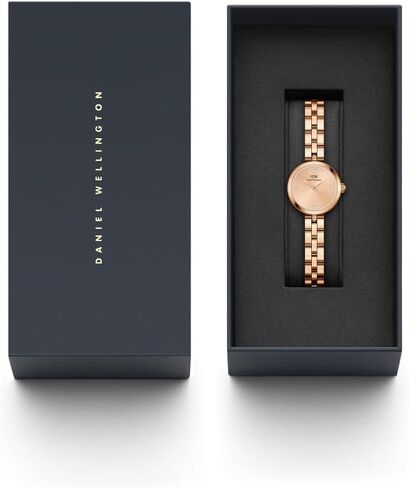 Daniel Wellington Elan Jewelry Watch, 22x28.5mm Round Dial Watch with Crystal for Small Wrist, 316L Stainless Steel Watch Band in Saudi Arabia