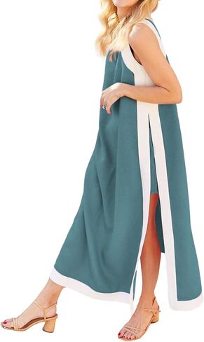 مجموعات من القطعة المكونة للسيدات من Boho بلوك بلوك بلا أكمام مطابقة شورتات صالة غير رسمية مجموعة ملابس مع جيوب in Kuwait