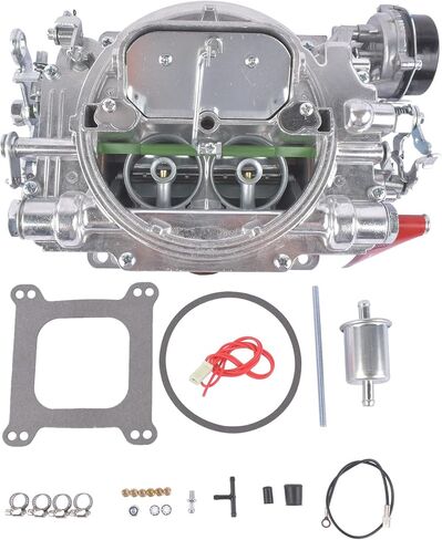 GELUOXI 1406 Carburetor for 600 CFM 4 Barrel AFB-style Square Bore Compatible with Silverado Corvette Mustang Mercury GMC Pickup Truck Carburetor with Electric Choke in Saudi Arabia