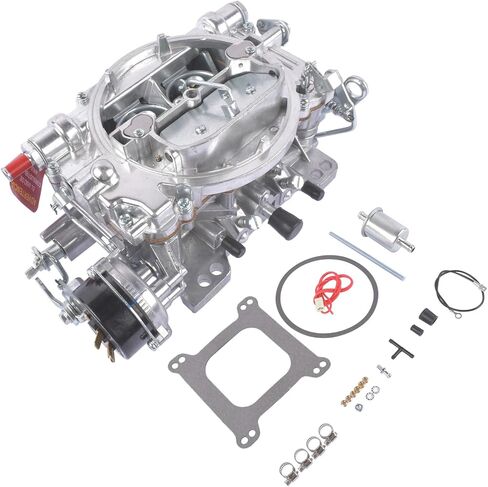 GELUOXI 1406 Carburetor for 600 CFM 4 Barrel AFB-style Square Bore Compatible with Silverado Corvette Mustang Mercury GMC Pickup Truck Carburetor with Electric Choke in Saudi Arabia