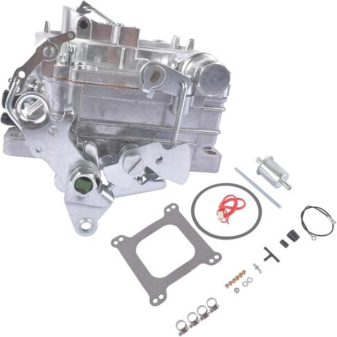 GELUOXI 1406 Carburetor for 600 CFM 4 Barrel AFB-style Square Bore Compatible with Silverado Corvette Mustang Mercury GMC Pickup Truck Carburetor with Electric Choke in Saudi Arabia