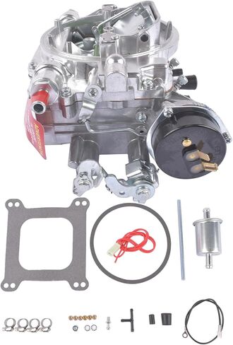 GELUOXI 1406 Carburetor for 600 CFM 4 Barrel AFB-style Square Bore Compatible with Silverado Corvette Mustang Mercury GMC Pickup Truck Carburetor with Electric Choke in Saudi Arabia