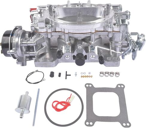 GELUOXI 1406 Carburetor for 600 CFM 4 Barrel AFB-style Square Bore Compatible with Silverado Corvette Mustang Mercury GMC Pickup Truck Carburetor with Electric Choke in Saudi Arabia