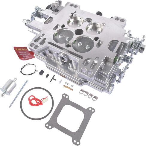 GELUOXI 1406 Carburetor for 600 CFM 4 Barrel AFB-style Square Bore Compatible with Silverado Corvette Mustang Mercury GMC Pickup Truck Carburetor with Electric Choke in Saudi Arabia
