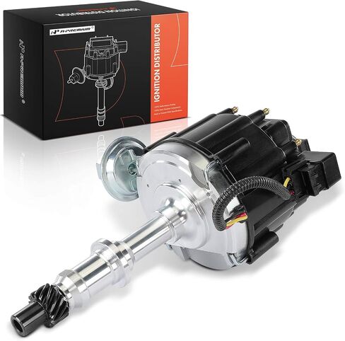 A-Premium Ignition Distributor with Cap and Rotor Compatible with Buick Regal, Century, Electra, Estate Wagon, LeSabre, Skylark & Oldsmobile 98, Custom Cruiser, Delta 88 & Pontiac Bonneville, Catalina in Saudi Arabia