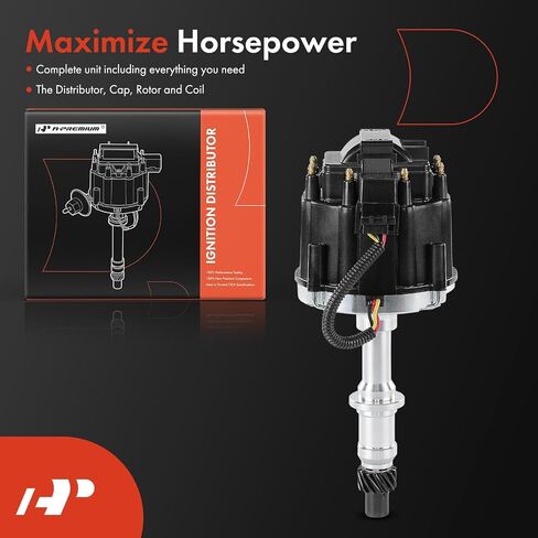 A-Premium Ignition Distributor with Cap and Rotor Compatible with Buick Regal, Century, Electra, Estate Wagon, LeSabre, Skylark & Oldsmobile 98, Custom Cruiser, Delta 88 & Pontiac Bonneville, Catalina in Saudi Arabia