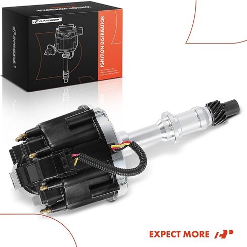 A-Premium Ignition Distributor with Cap and Rotor Compatible with Buick Regal, Century, Electra, Estate Wagon, LeSabre, Skylark & Oldsmobile 98, Custom Cruiser, Delta 88 & Pontiac Bonneville, Catalina in Saudi Arabia