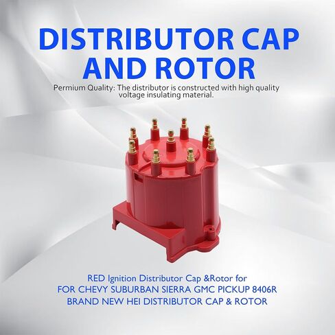 8406 CAR CAR CAR IGNITION DURITITION CAP و ROTOR KIT COOL FOLDECTION TOMPATION مع DODGE B150 B1500 B250 B2500 B350 B3500 D150 Pickup D250 Pickup D350 Pickup Dakota Durango ، Jeep Grand Cherokee in Saudi Arabia
