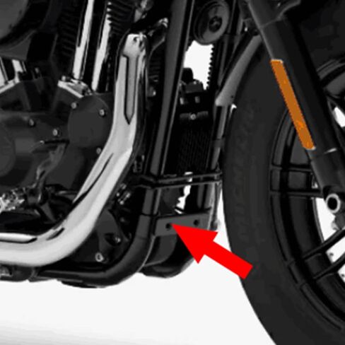 HDBUBALUS Motorcycle Oil Cooler Hose Line Fit For Harley Sportster XL 883 1200 Forty Eight Iron 883 2006-2013 Black in Saudi Arabia