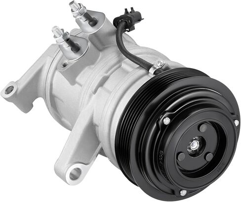 68357 ضاغط تكييف الهواء A/C مع قابض متوافق مع Jeep Grand Cherokee Commander 2006-2007 ، متوافق مع Dodge Durango 2004-2007 ، 3.7L 4.7L in Saudi Arabia
