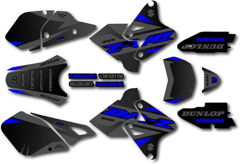 طقم الرسومات الرمادية Shift Shift يناسب Suzuki DRZ400SM DRZ400S DRZ400 Supermoto DRZ in Kuwait