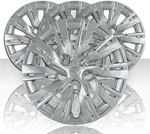 Set of Four 16' Silver Hubcap Wheel Covers for Toyota Camry 2012-2014 (Push-on) in Kuwait