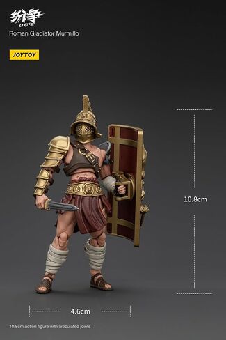 JOYTOY Action Figure 1/18 Strife Roman Gladiator Griffon Gladiator Collection Model Birthday Gifts JT00508 in Kuwait