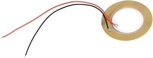 10pcs Piezoelectric Piezo Ceramic Wefer Plate Sensor Sensor DIA 12mm/15mm/18mm/20mm/27mm/35mm/50mm لأسلاك مكبرات الصوت الصناديق (10pcs 20mm) in Saudi Arabia