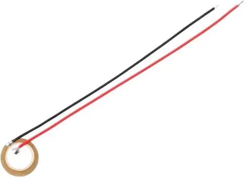 10pcs Piezoelectric Piezo Ceramic Wefer Plate Sensor Sensor DIA 12mm/15mm/18mm/20mm/27mm/35mm/50mm لأسلاك مكبرات الصوت الصناديق (10pcs 20mm) in Saudi Arabia