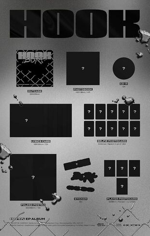 Btob Lee Minhyuk Huta [Hook] EP ألبوم CD+كتاب الصور+10 بطاقة+3 ملصق+ملصق in Saudi Arabia