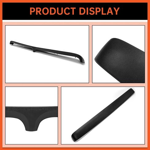 ECOTRIC Black Dash Pad Dashboard Cover Compatible with 1973-1979 Ford F100 F150 F250 F350 Bronco Replacement Dash Pad Cover Molded Complete Plastic in Saudi Arabia