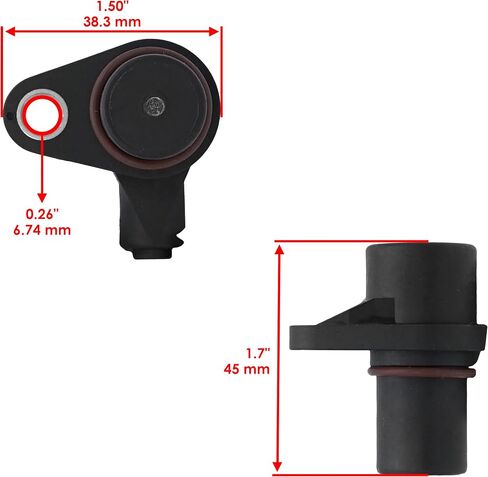 مستشعر موضع العمود المرفقي Caltric Crank متوافق مع Seadoo RXT RXT-X 215 255 260 2006-2016 in Kuwait