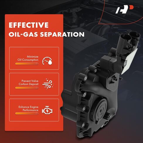 A-premium earch crankcase valve valve valve sepatister متوافق مع Audi A4 2006-2008 3.2L ، Q5 2009-2010 ، Q5 2011-2012 3.2L ، A6 2006-2011 ، A4 Quattro 2006-2009 3.2L ، A5 A6 Quattro in Saudi Arabia