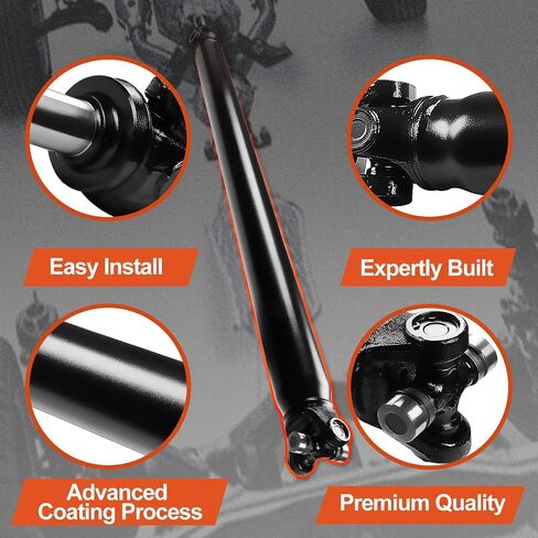 25787947 Rear Complete Drive Shaft Prop Shaft Driveshaft Assembly Compatible with Chevrolet Colorado & GMC Canyon 2004-2012 4WD AWD, Replace OE 946-040, 65-1015, 25787947, 15116624, 15126589 in Saudi Arabia